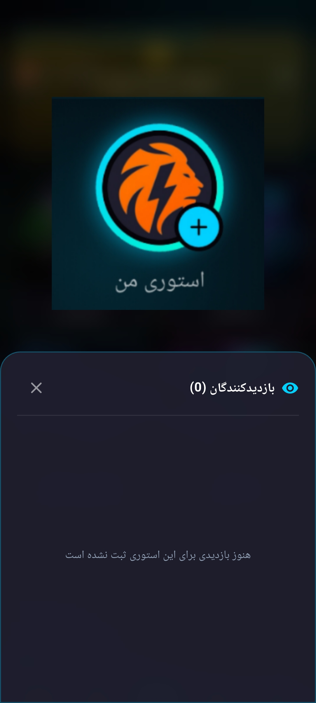 سیستم استوری ۲۴ ساعته